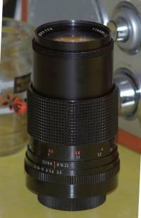 Carl Zeiss Jena 135mm red DDR M42